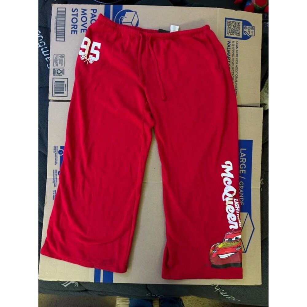 Lightning Mcqueen Baggy Pants